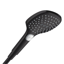hansgrohe Raindance Select E Handbrause 120 3jet PowderRain EcoSmart+, Mattschwarz