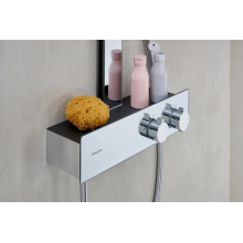 hansgrohe Rainfinity Showerpipe 250 1jet EcoSmart mit ShowerTablet 350, Chrom