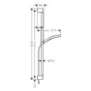 hansgrohe Rainfinity Brauseset 130 3jet mit Brausestange...