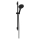 hansgrohe Rainfinity Brauseset 130 3jet mit Brausestange S Puro 65 cm, Push-Handbrausehalterung und Designflex Textilbrauseschlauch 160 cm, Mattschwarz