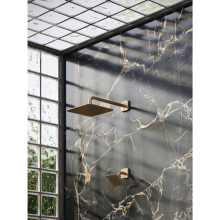 AXOR Citterio C Kopfbrause 270/270 1jet mit Brausearm, Brushed Bronze