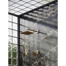 AXOR Citterio C Kopfbrause 270/270 1jet EcoSmart mit Brausearm, Brushed Bronze