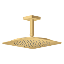 AXOR Citterio C Kopfbrause 270/270 1jet mit Deckenanschluss, Brushed Gold Optic