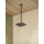 AXOR Citterio C Kopfbrause 270/270 1jet mit Deckenanschluss, Brushed Black Chrome