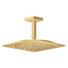 AXOR Citterio C Kopfbrause 270/270 1jet EcoSmart mit Deckenanschluss, Brushed Gold Optic