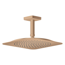 AXOR Citterio C Kopfbrause 270/270 1jet EcoSmart mit Deckenanschluss, Brushed Red Gold