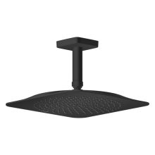 AXOR Citterio C Kopfbrause 270/270 1jet EcoSmart mit Deckenanschluss, Mattschwarz