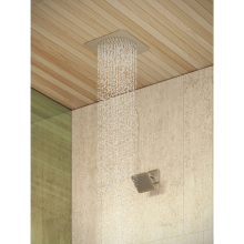 AXOR Citterio C Kopfbrause 120/120 1jet EcoSmart mit Brausearm, Edelstahl Optic