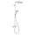 hansgrohe Raindance S Showerpipe 240 1jet PowderRain EcoSmart mit Thermostat, Chrom
