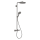 hansgrohe Raindance S Showerpipe 240 1jet PowderRain EcoSmart+ mit Thermostat, Brushed Black Chrome