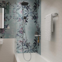 hansgrohe Activera S Showerpipe 240 1jet EcoSmart mit Wannenthermostat Ecostat Fine, Chrom