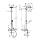 hansgrohe Activera S Showerpipe 240 1jet EcoSmart mit Wannenthermostat Ecostat Fine, Chrom
