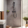 hansgrohe Activera Select S Brausesystem Aufputz 95 2jet EcoSmart mit Ecostat Fine und Brausestange 65 cm, Mattschwarz