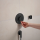 hansgrohe FixFit Fine S Wandanschluss mit Rückflussverhinderer, Mattschwarz