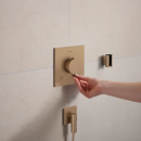 hansgrohe FixFit Fine E Wandanschluss mit...