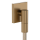 hansgrohe FixFit Fine E Wandanschluss mit Rückflussverhinderer, Brushed Bronze