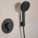 hansgrohe Porter Fine Brausehalter, Brushed Black Chrome