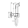 hansgrohe Bidette Handbrause 1jet E EcoSmart für Warmwasser mit Brausehalter und Brauseschlauch 125 cm, Brushed Bronze