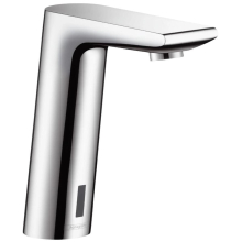 hansgrohe Metris S Elektronik-Waschtischmischer mit Temperaturvoreinstellung Netzanschluss 230 V, Chrom