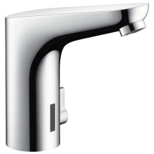 hansgrohe Focus Elektronik-Waschtischmischer 130 mit Temperaturregulierung Batteriebetrieb, Chrom