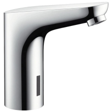 hansgrohe Focus Elektronik-Waschtischmischer 130 mit Temperaturregulierung Netzanschluss 230 V, Chrom