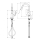 hansgrohe Focus M41 Einhebel-Küchenmischer 240, Ausziehbrause, 2jet, Chrom