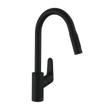 hansgrohe Focus M41 Einhebel-Küchenmischer 240, Ausziehbrause, 2jet, Mattschwarz
