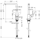 hansgrohe Focus M41 Einhebel-Küchenmischer 280,...