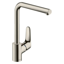 hansgrohe Focus M41 Einhebel-Küchenmischer 280, 1jet, Edelstahl Finish