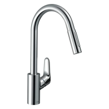 hansgrohe Focus M41 Einhebel-Küchenmischer 240, EcoSmart, Ausziehbrause, 2jet, Chrom