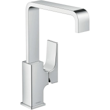 hansgrohe Metropol Einhebel-Waschtischmischer 230 mit Hebelgriff und Push-Open Ablaufgarnitur, Chrom