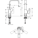 hansgrohe Metropol Einhebel-Waschtischmischer 230 mit...