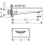 hansgrohe Metropol Wanneneinlauf, Chrom