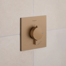 hansgrohe Ecostat Comfort E Thermostat Unterputz für 1 Verbraucher, Brushed Bronze