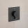 hansgrohe Ecostat Comfort E Thermostat Unterputz für 1 Verbraucher, Brushed Black Chrome