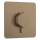hansgrohe Ecostat Comfort Q Thermostat Unterputz für 1 Verbraucher, Brushed Bronze