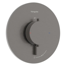 hansgrohe Ecostat Comfort S Thermostat Unterputz für 1 Verbraucher, Brushed Black Chrome