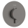 hansgrohe Ecostat Comfort S Thermostat Unterputz für 1 Verbraucher, Brushed Black Chrome
