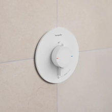 hansgrohe Ecostat Comfort S Thermostat Unterputz für 1 Verbraucher, Mattweiß