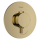 hansgrohe Ecostat Comfort S Thermostat Unterputz für 1 Verbraucher, Polished Gold Optic
