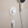 hansgrohe Ecostat Comfort S Thermostat Unterputz für 2 Verbraucher, Mattweiß