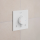 hansgrohe Ecostat Comfort E Thermostat Unterputz für 2 Verbraucher mit integrierter Sicherungskombination nach EN1717, Mattweiß