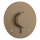 hansgrohe Ecostat Comfort S Thermostat Unterputz für 2 Verbraucher mit integrierter Sicherungskombination nach EN1717, Brushed Bronze