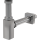 AlcaDrain Design Siphon 1 1/4" kantig, Ganzmetall
