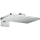AXOR ShowerSolutions Kopfbrause 460/300 1jet mit Brausearm und softsquare Rosette, Chrom