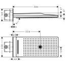 AXOR ShowerSolutions Kopfbrause 250/580 3jet, Polished...
