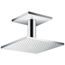 AXOR ShowerSolutions Kopfbrause 250/250 2jet mit Deckenanschluss, Chrom