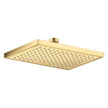 AXOR ShowerSolutions Kopfbrause 245/185 1jet EcoSmart, Brushed Gold Optic