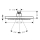 AXOR ShowerSolutions Kopfbrause 220 1jet EcoSmart, Brushed Nickel