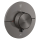 AXOR ShowerSelect ID Thermostat Unterputz rund für 2 Verbraucher, Brushed Black Chrome